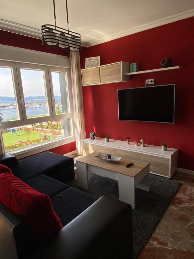 Apto. Sanxenxo-Playa Buitenkant foto